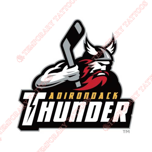 Adirondack Thunder Customize Temporary Tattoos Stickers NO.9209